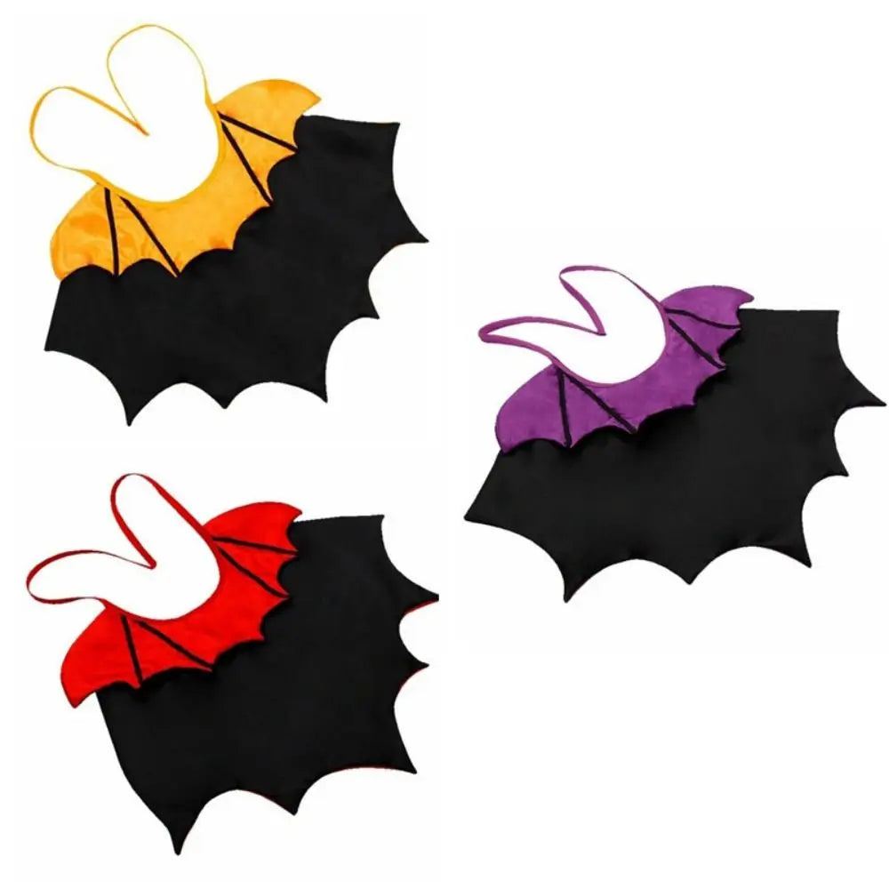 Vodapet Halloween Bat Costume – Cat & Small Pet Cosplay Cloak with Bow