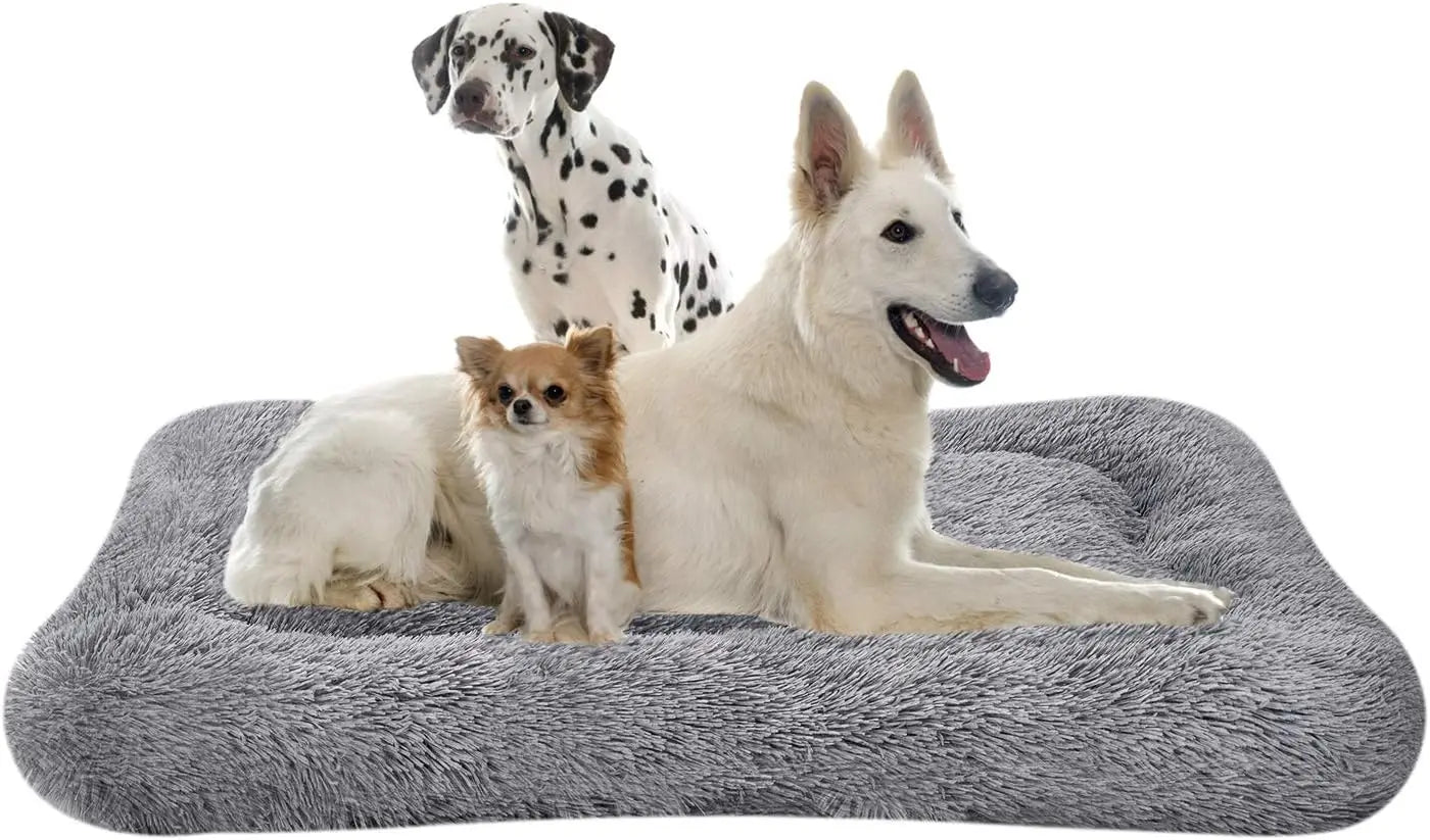Vodapet Fluffy Washable Deluxe Plush Dog Bed