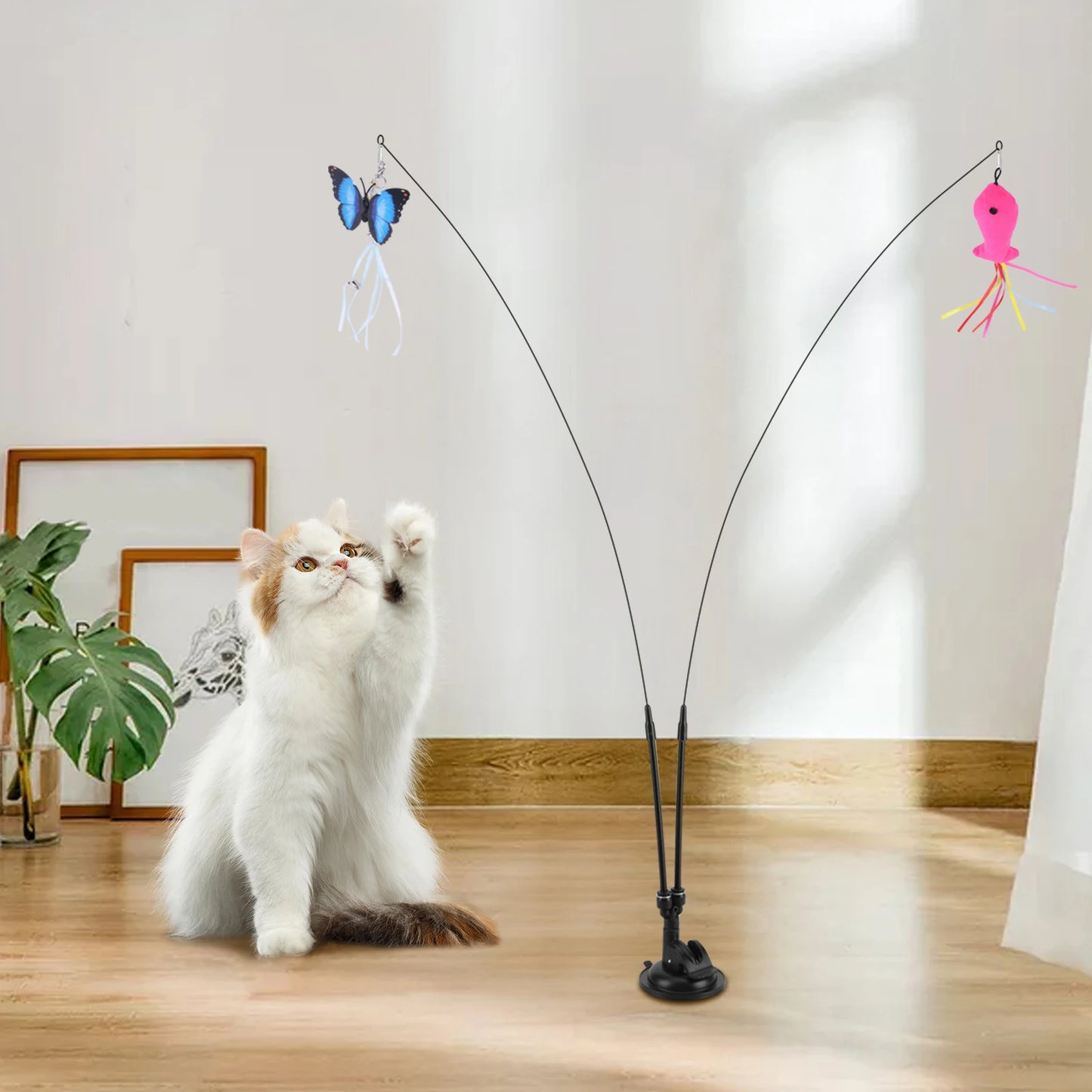 Vodapet 360° Rotatable Hummingbird Cat Teaser Toy