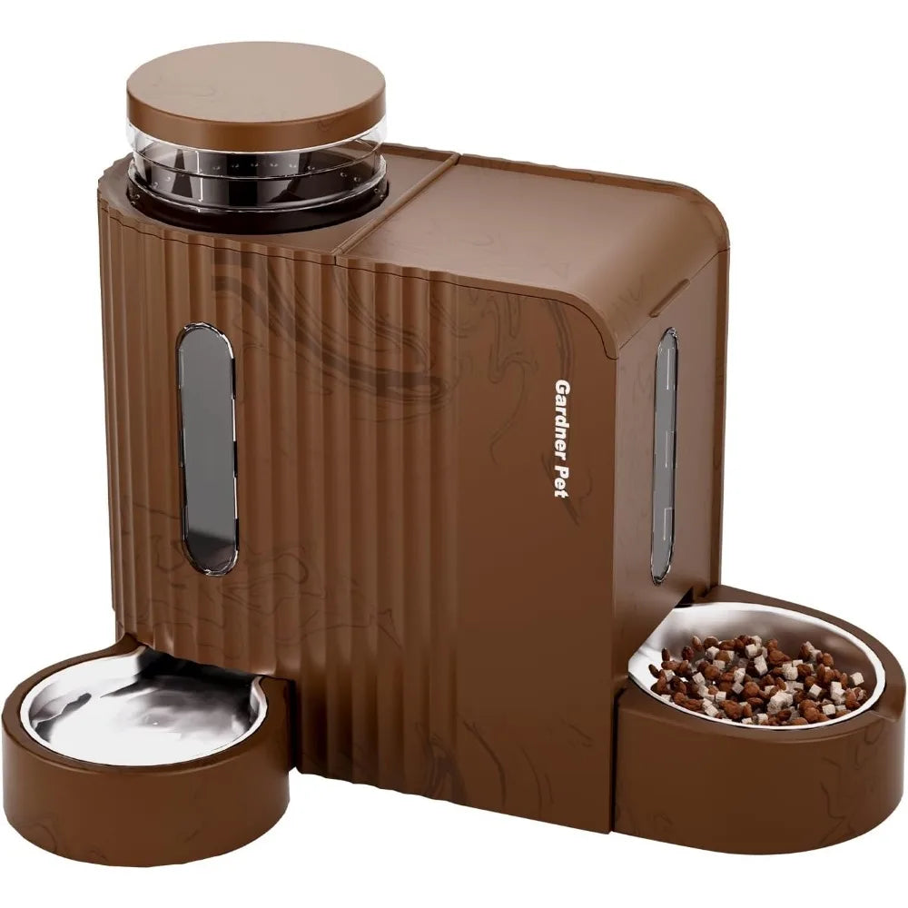 Vodapet Gravity Automatic Pet Feeder and Water Dispenser Set