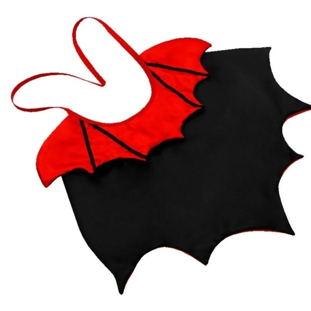 Vodapet Halloween Bat Costume – Cat & Small Pet Cosplay Cloak with Bow
