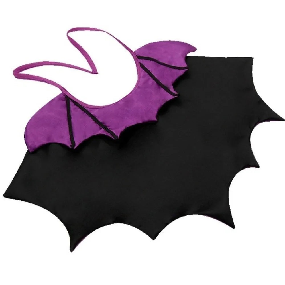 Vodapet Halloween Bat Costume – Cat & Small Pet Cosplay Cloak with Bow