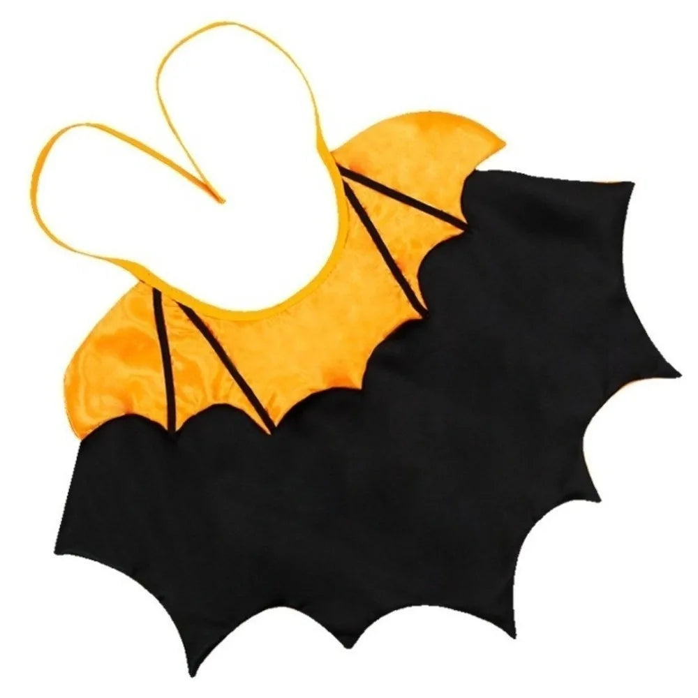 Vodapet Halloween Bat Costume – Cat & Small Pet Cosplay Cloak with Bow
