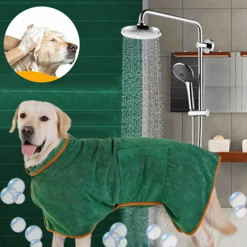 Vodapet Quick-Dry Absorbent Towel Robe