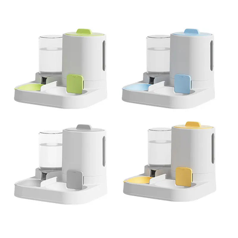 Vodapet 1-Pack Automatic Cat Water & Food Dispenser – Spill-Proof, Large Capacity