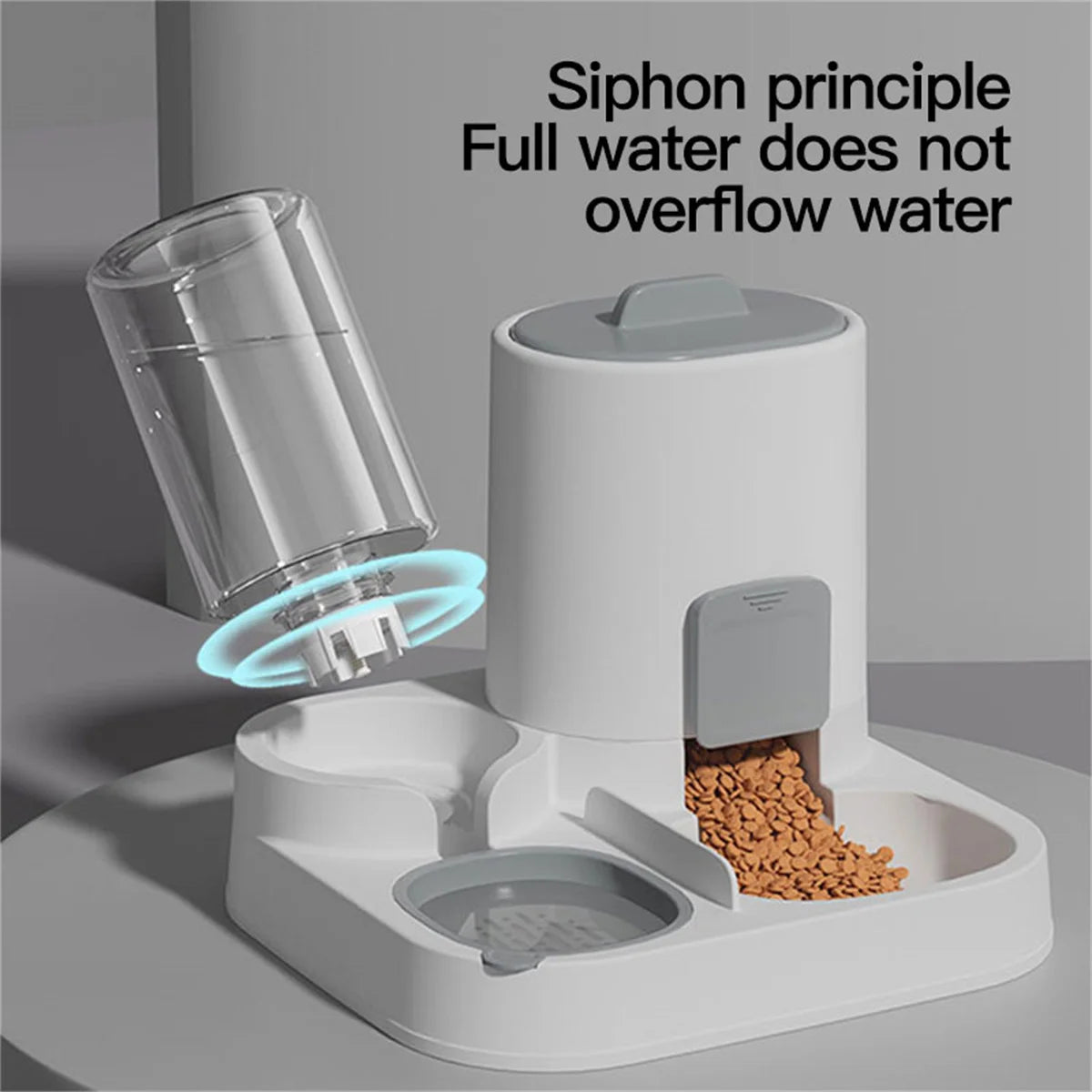 Vodapet 1-Pack Automatic Cat Water & Food Dispenser – Spill-Proof, Large Capacity