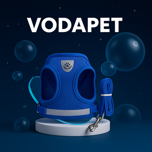 Vodapet Adjustable Pet Harness and Leash Set
