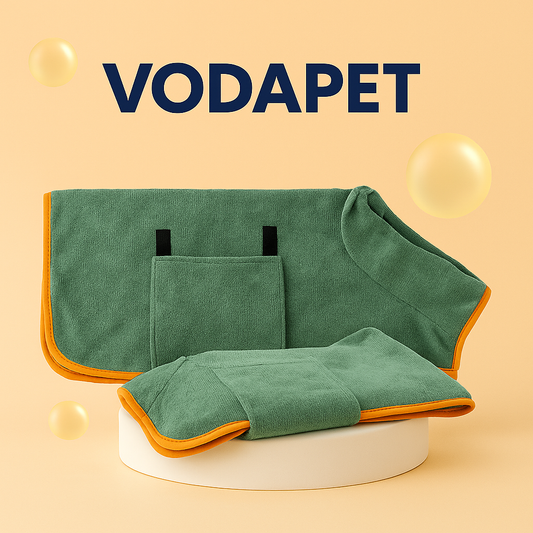 Vodapet Quick-Dry Absorbent Towel Robe