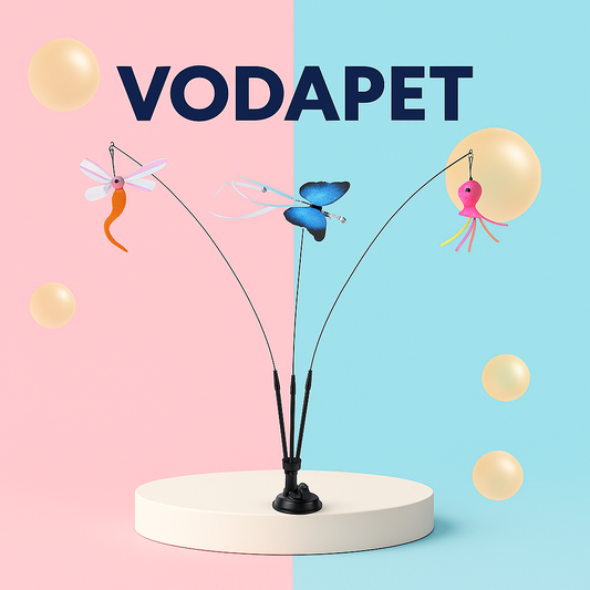 Vodapet 360° Rotatable Hummingbird Cat Teaser Toy