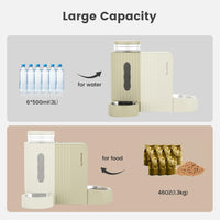 Vodapet Gravity Automatic Pet Feeder and Water Dispenser Set