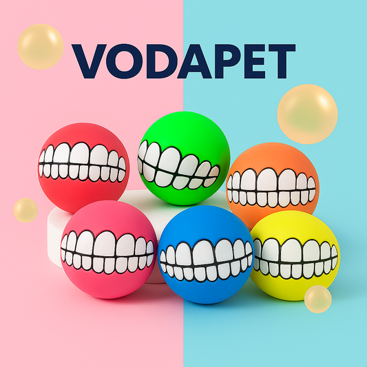Vodapet Squeaky Silicone Dog Toy