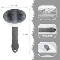 Vodapet Self-Cleaning Pet Grooming Brush