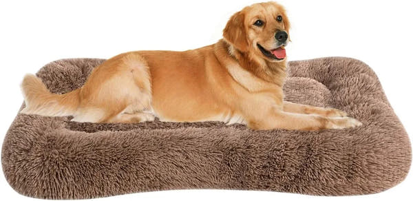 Vodapet Fluffy Washable Deluxe Plush Dog Bed