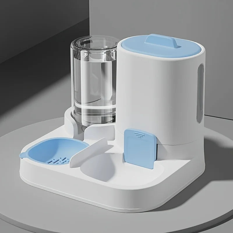 Vodapet 1-Pack Automatic Cat Water & Food Dispenser – Spill-Proof, Large Capacity