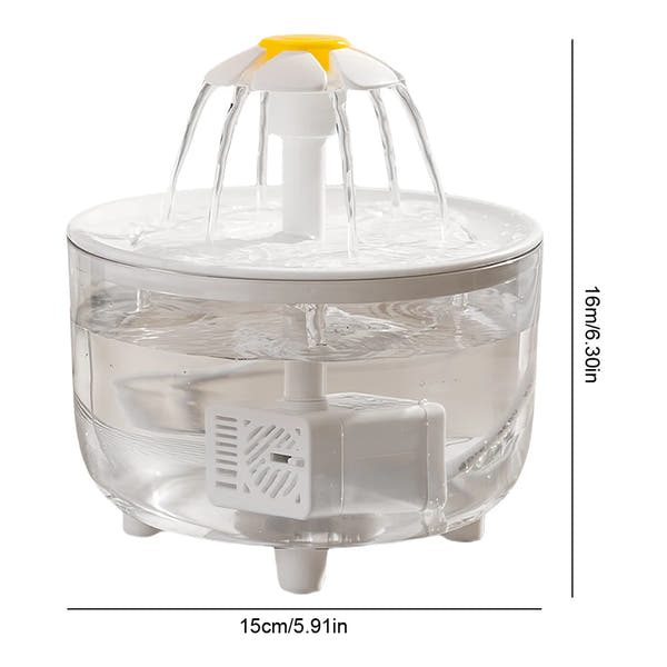 Vodapet Electric Pet Water Fountain with Auto Filter